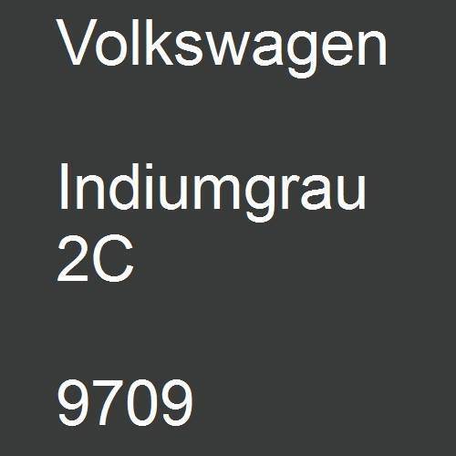 Volkswagen, Indiumgrau 2C, 9709.